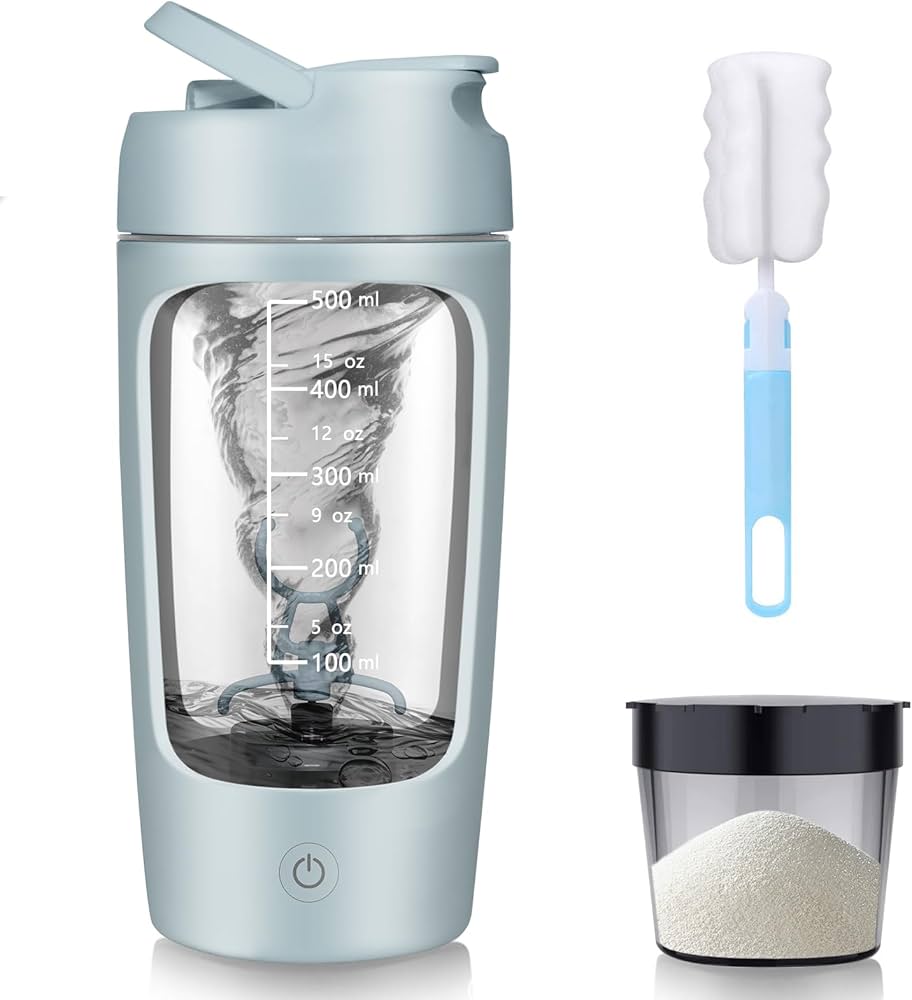 BlendFit Pro - Advanced Portable Electric Protein Shaker Bottle